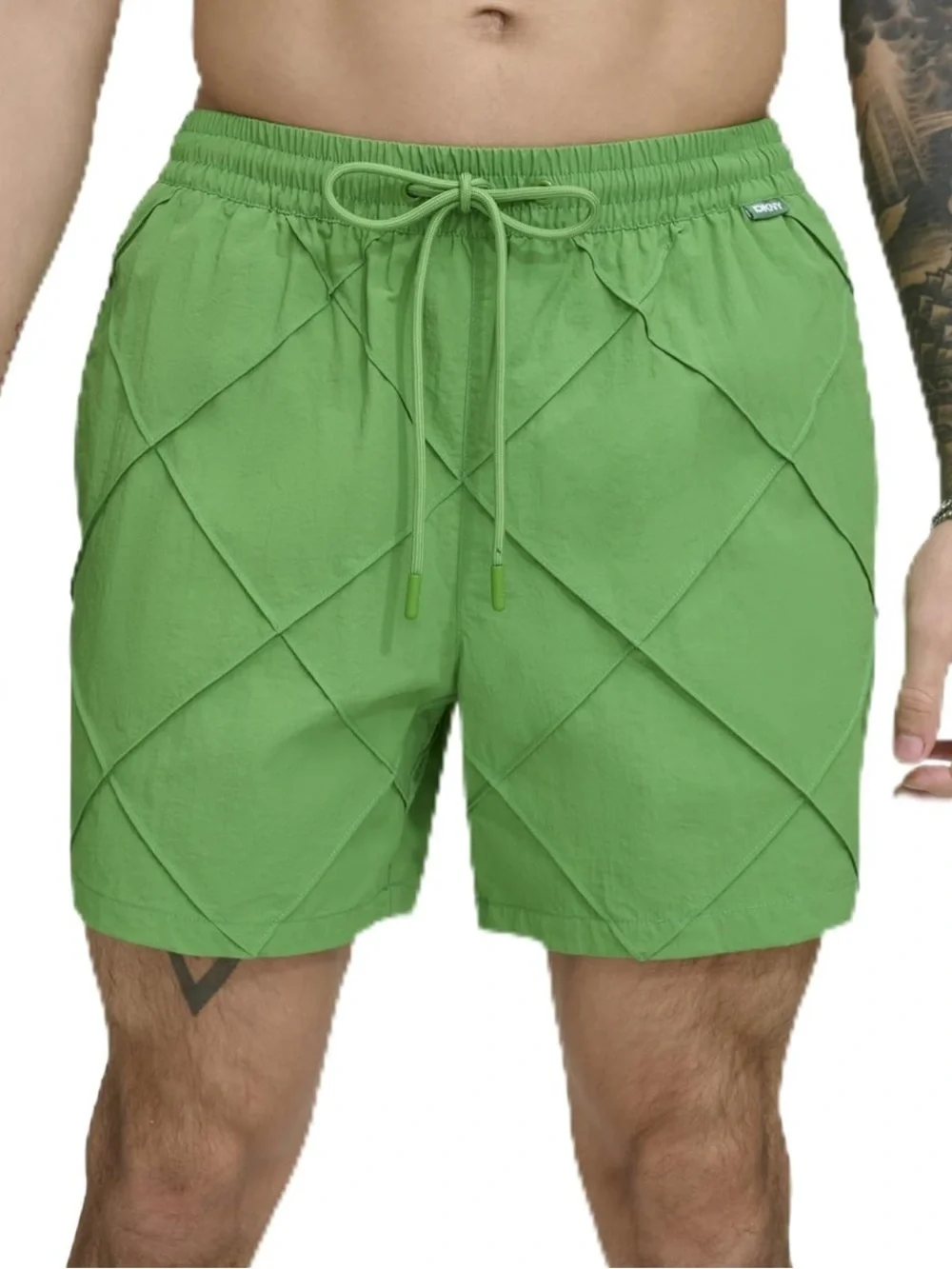 NWT DKNY Men’s XXL Lightweight Volley Swim Shorts UPF 40+